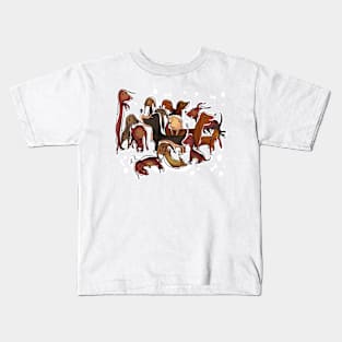 The sausage family Kids T-Shirt